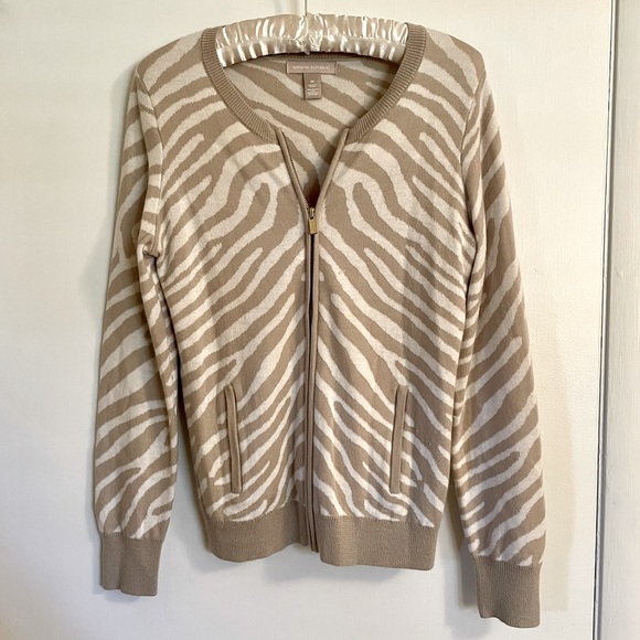 Banana Republic Sweaters - Banana Republic Zebra Print Cardigan
